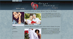 Desktop Screenshot of great-dating-tips.com